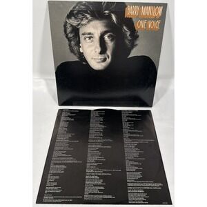 Barry Manilow One Voice Vinyl LP 12" Black 1979 Arista AL 9505 Soft Rock Pop